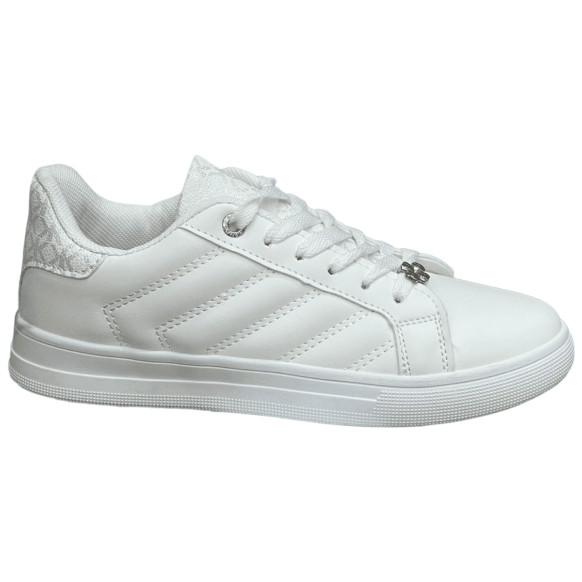 Γυναικεία Sneakers White-Grey OX-2509 SNEAKERS